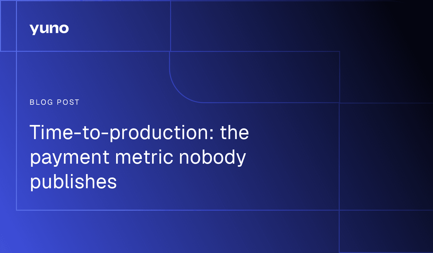 Time-to-production: the payment metric nobody publishes